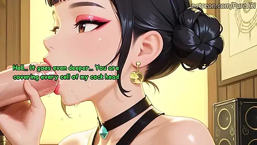 You were desperately trying to fill idol Zoey with your semen (Sex JOI)