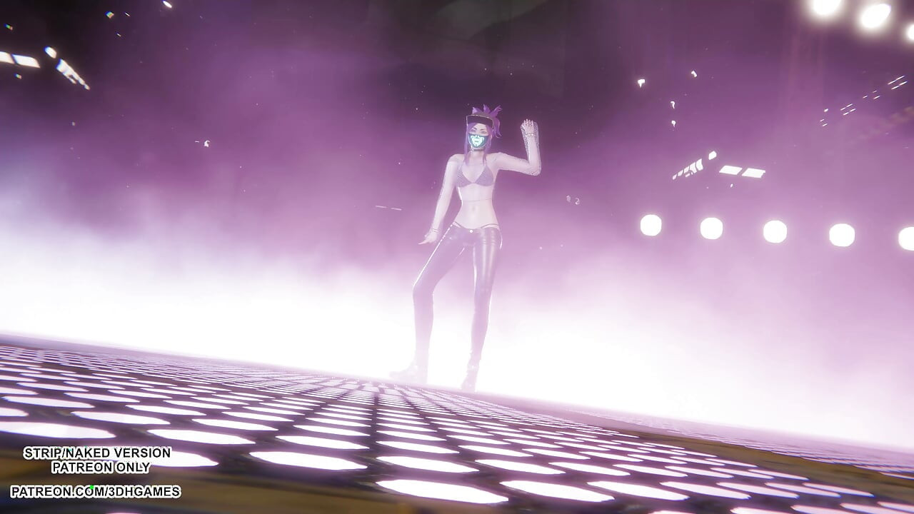 MMD LISA - FUTW - Akali Sexy Kpop Dance League of Legends Hentai necenzurat 4K 60FPS