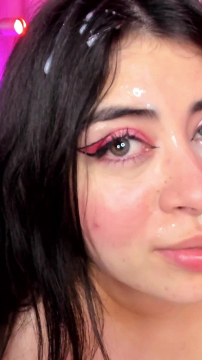 BIRTHDAY GIRL GETS HAPPY ENDING ON HER FACE