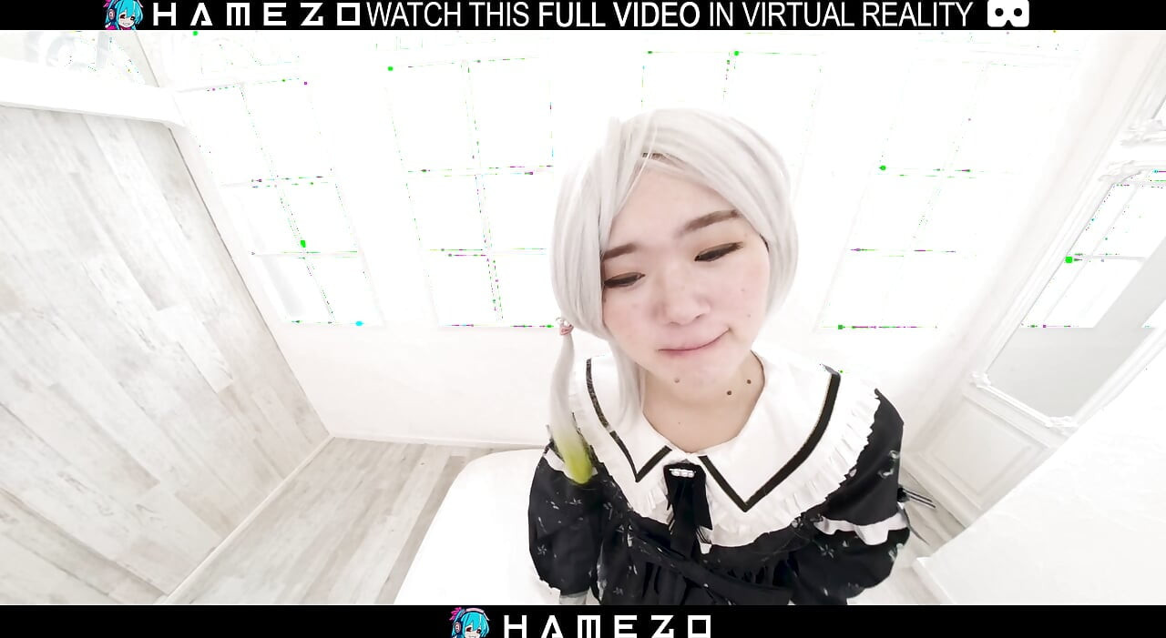 Japansk liderlig kneppedukke, Mami Tokita får orgasme igen, i VR.