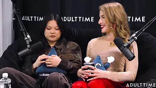 Lulu chu ve octavia red good literotica, gooning ve kamptan kaçan dönüşüm | Adult Time Podcast