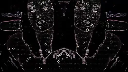 ASMR & mesmerizing lipnosis! Lady in black JOI