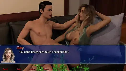 The office wife #15: Simon took photos of Stacy's ass
