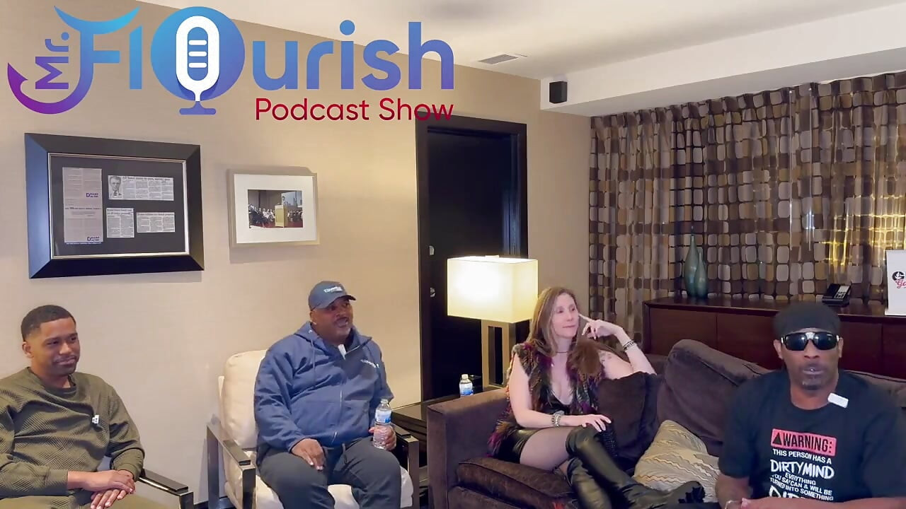 Mrflourish Podcast Mrmajic, Shante Spice ve Darren Blaze ile Dallas'ta bir akşam ilişkisi