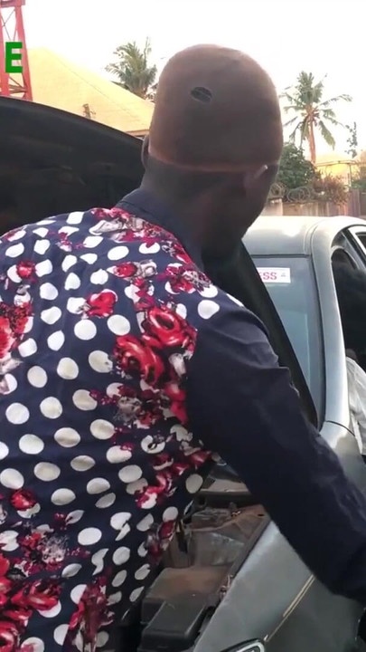 Memorable moment from "Her car got damaged on the road, I had to help her out both with her car and pussy"