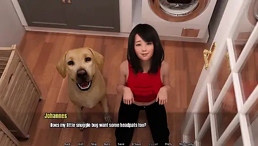 Дом бабушки: Shizuka и я пошли за покупками