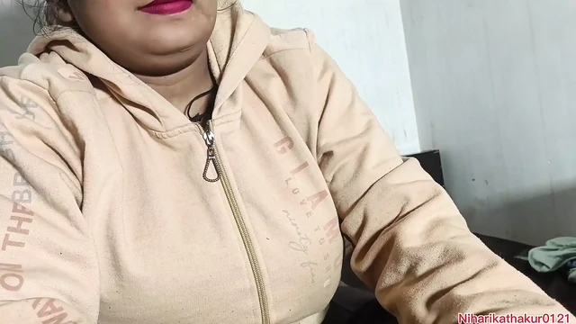 Me and My Boyfriend Alone at Home I Wear Clothes but Don't Wear Bra