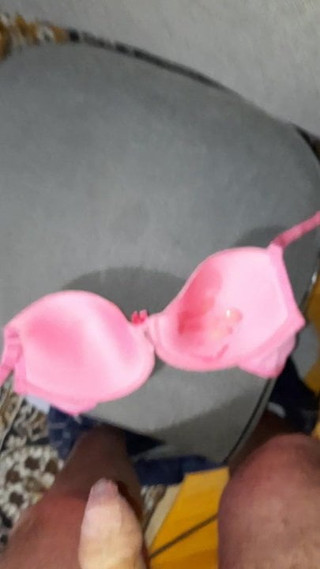 Reggiseno in raso di sborra