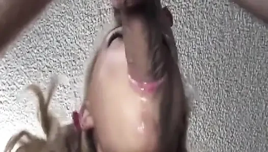 Blonde MILF Rides Thick Cock with Dripping Wet Pussy