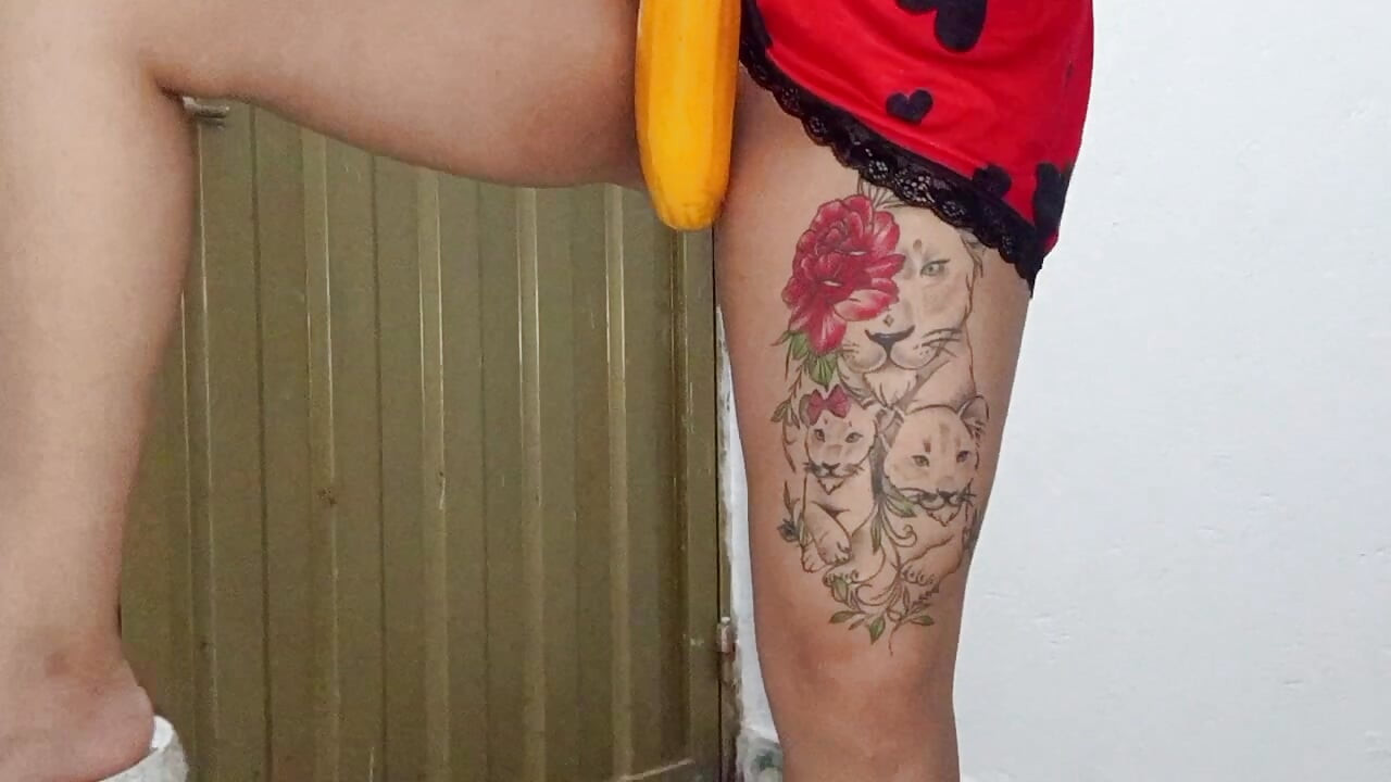 First time I get something so big my friend from work put it all in me