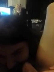 Girlfriend sucking my dick