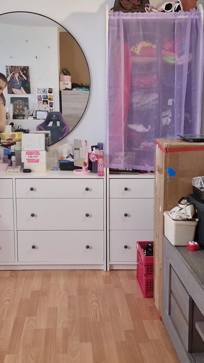Sexy Roommate Cleans While You Watch