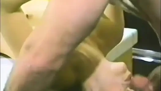 A female plumber unblocks more than just the sink