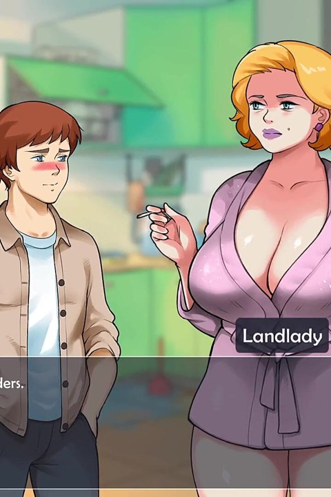 เกมเพลย์ที่สมบูรณ์ - MILFs Plaza 2 ตอน 16