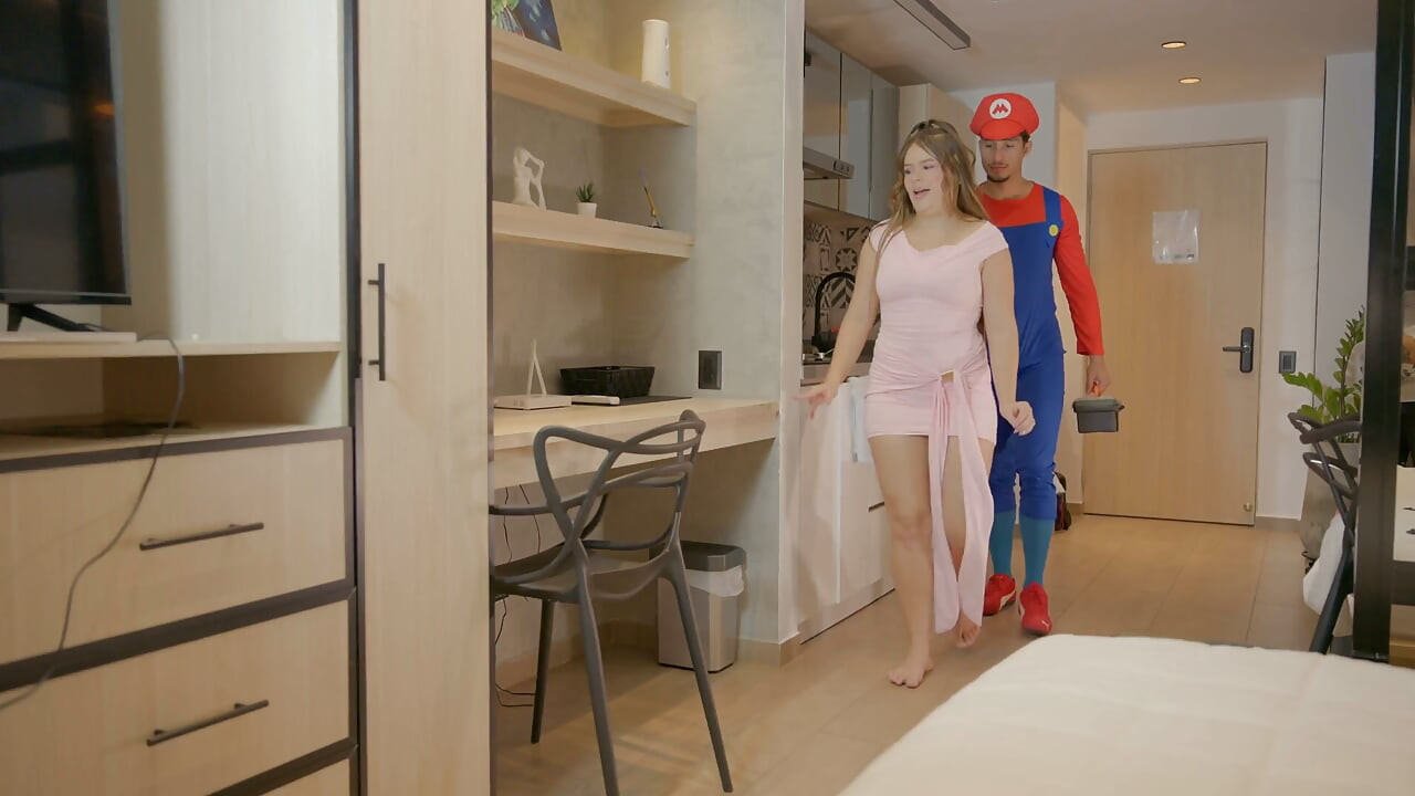 Plumber Mario Bross Fixes Ema Ribeiro's Pipe