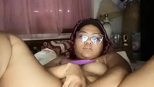 Behaarte vaginale und anale masturbation