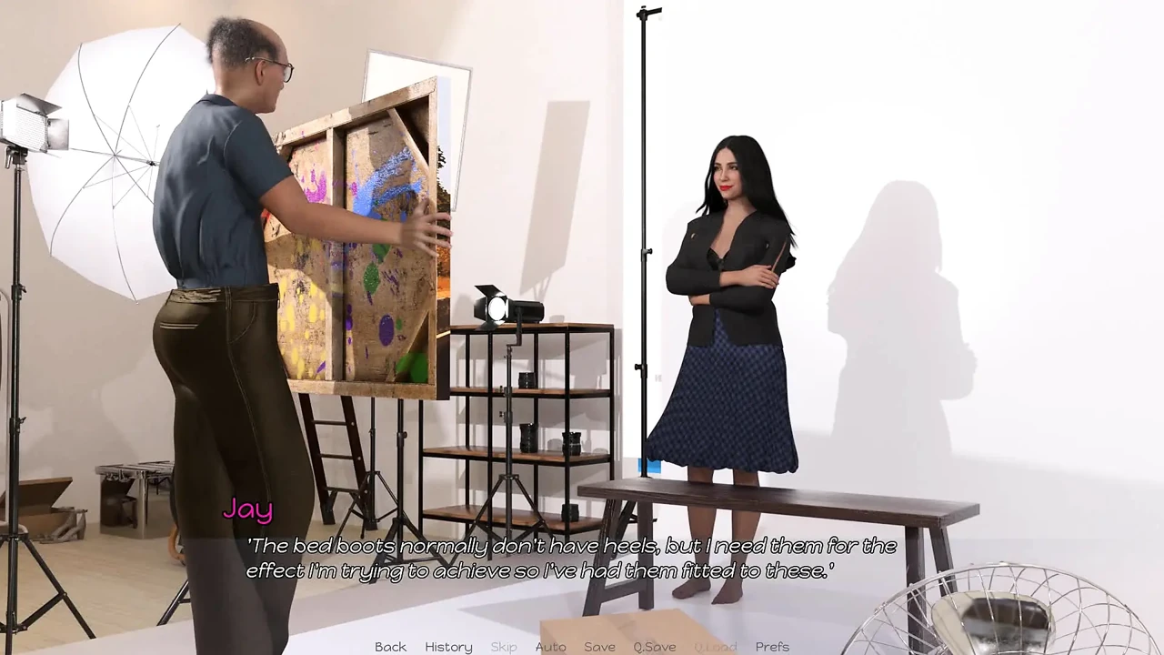 The Three Panels: Wife an Amateur Photo Model and Her Cuckold Husband - Episode 2