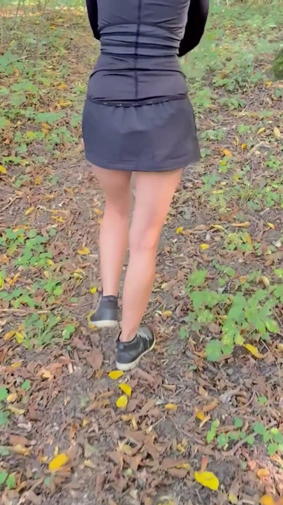 Naked in the Forest