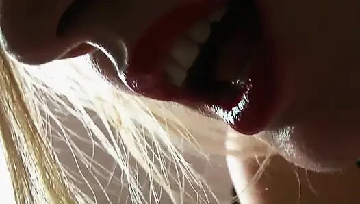 Lippen verdorben verbergen die wahrheit