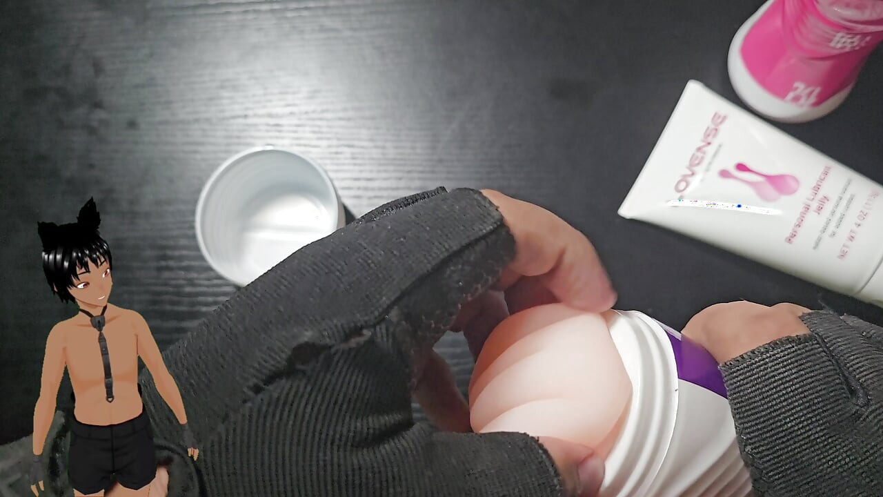 Using a pocket pussy that is mature and is still very tight