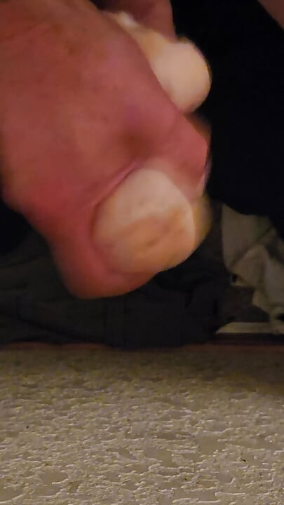 Jerking off with my toy