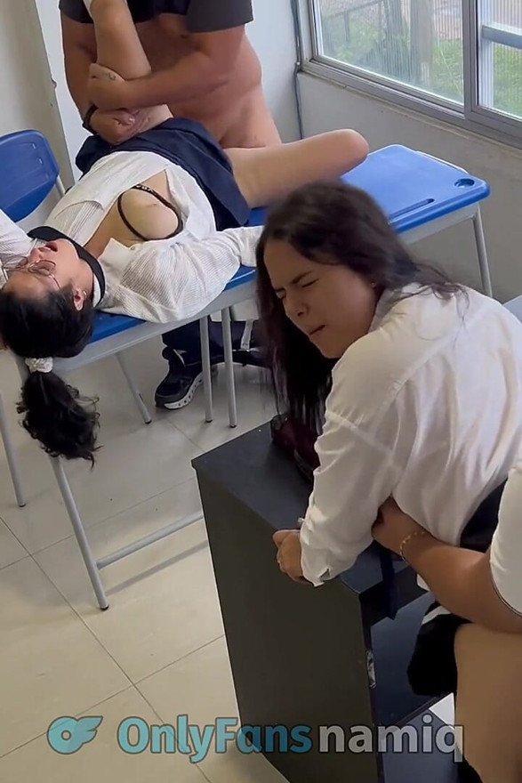 Students Seduce the Teacher