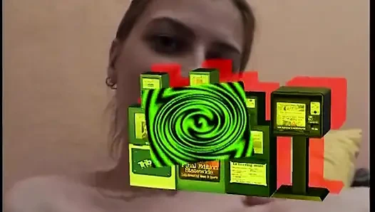 Amateur-honig bearbeitet seinen schaft