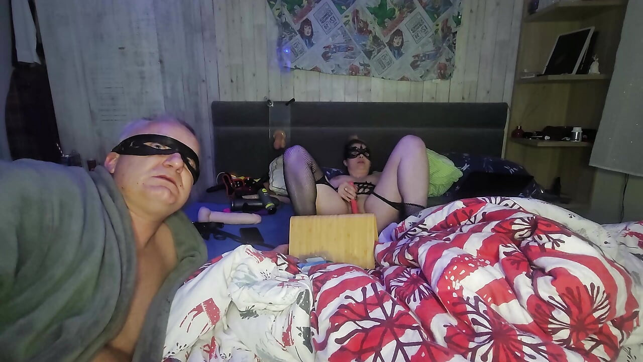 Sexy wife loves to cheat her hubby with big dick and he loves s to watch it