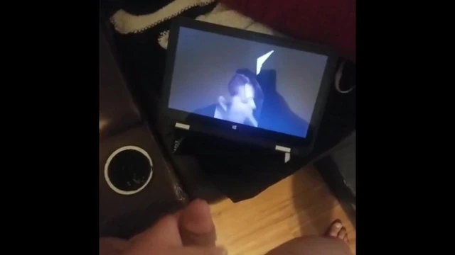 Cum tribute video from a follower