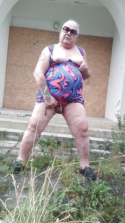 Gangstazz In Estonia. Strip Down At Old Building Big Ass Real Tits