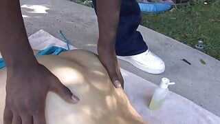 Chavon Taylor an experienced Latina woman gets her ass