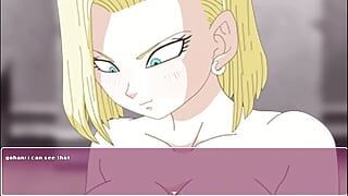 Android Quest For The Balls - Dragon Ball Μέρος 3 - Android 18 And The Big Dick By LoveSkySanX