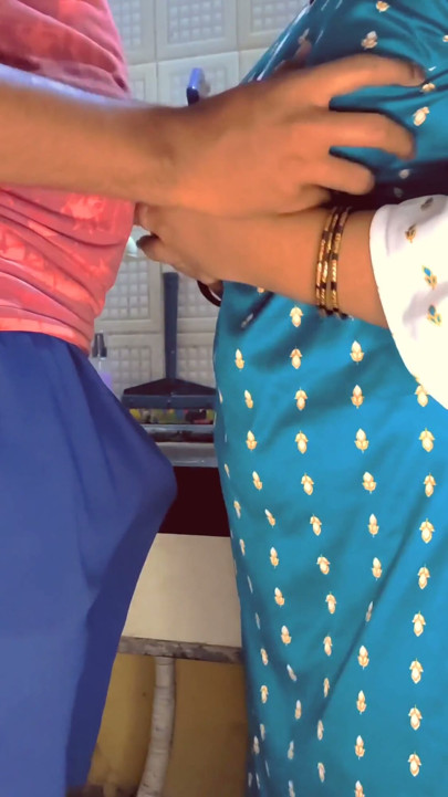 Indian stepsister got caught while video call with her bf | Clip 1