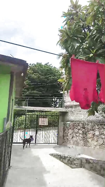 Khoe thân cho hàng xóm xem