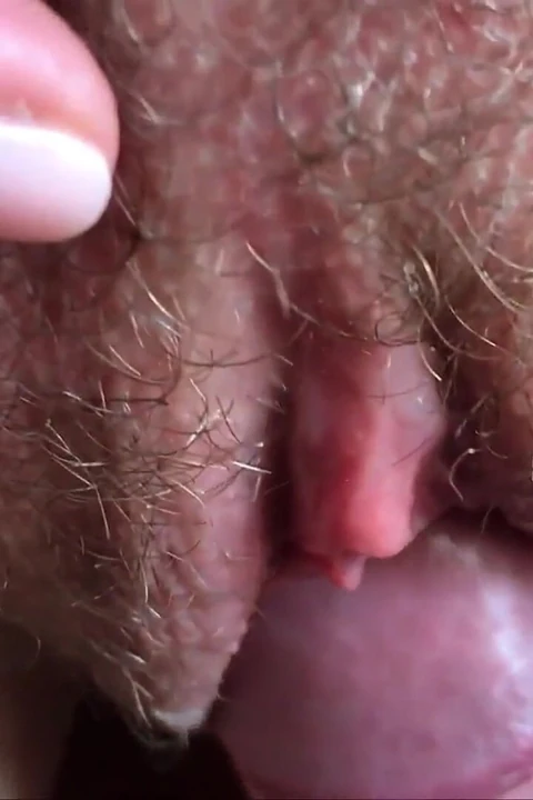 Do Not Stop! Keep Touching My Clit with Your Dick! Cum on Pussy. Closeup Pussy Orgasm