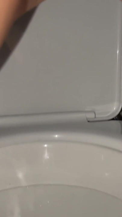 Close-up peeing compilation in public toilets! Showing dirty pads! POV! | Clip 2