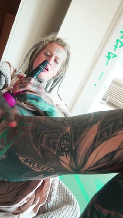 Tattooed Minxs Outdoor Ass Wrecking Orgasm | Clip 1