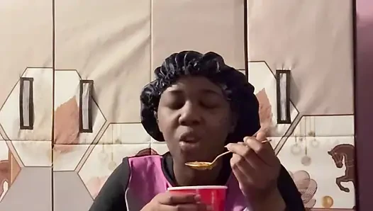Фуд-фетиш (Mukbang Wendy) (Поедание)