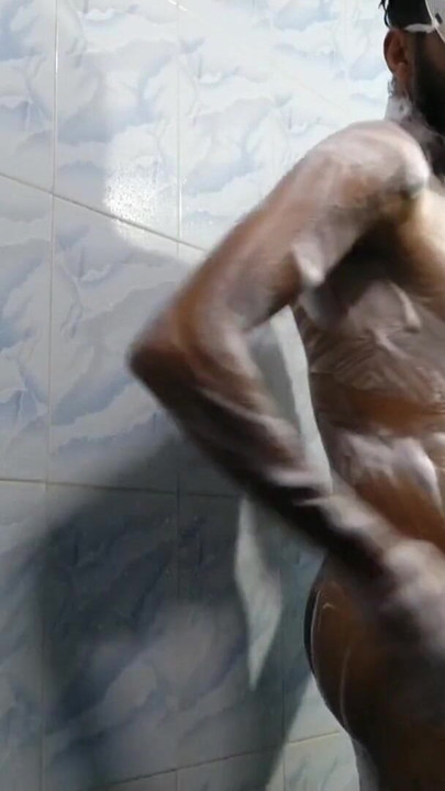Iconic moment from "Shower Nude Bathing fun"