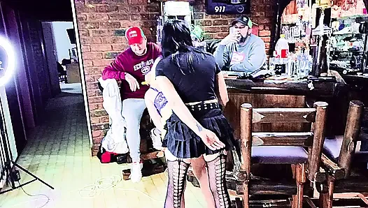 After closing time we had some fun