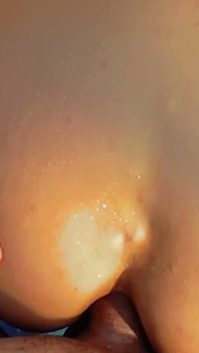Hot anal sex at the pool with bald girl on her birthday and huge cum on face. Shaving head video | Clip 1