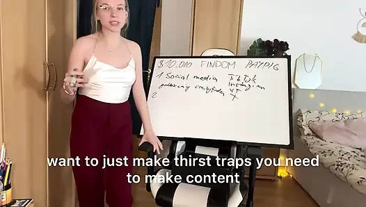 Wie man $ 10.000 pro Monat in Findom macht