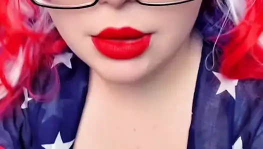 Murica Bimbo Blows Military Vet