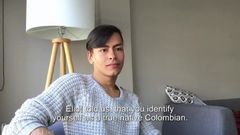Santiago arias entrevista sesión de fotos y masturbación en solitario