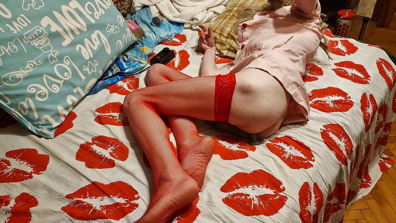 Femboy slut slave have anal very long deep extreme dildo amateur homemade Sasha Earth Russian