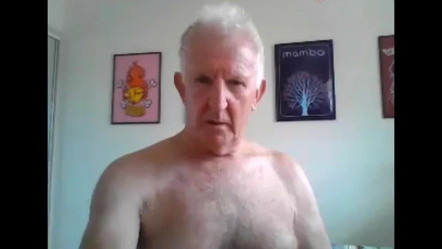 grandpa show on webcam