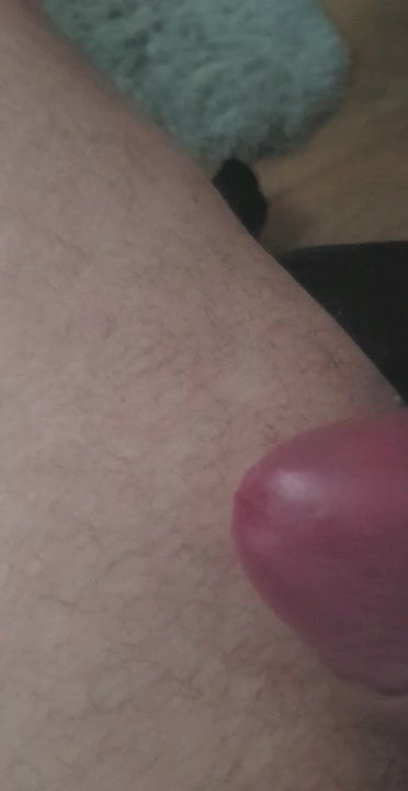 Me cumming over my leg
