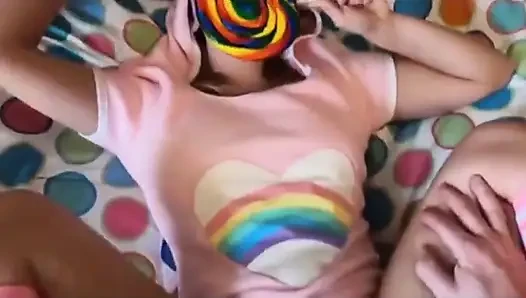Teen Plays with Stepmom's Dildo and Gets Fucked by Stepfather