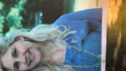 Slumming on her pretty face