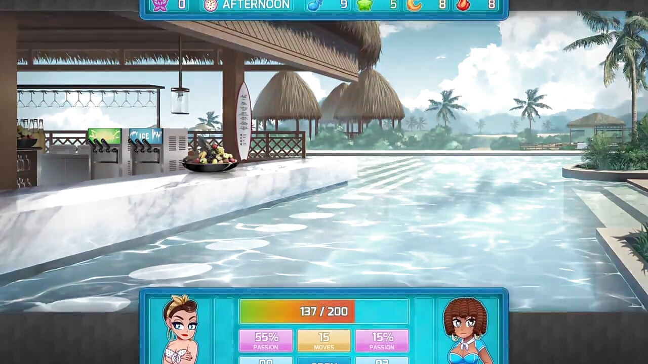 Huniepop 2 - Double Date - Part 2 Horny Babe Want Try Something New by Loveskysan